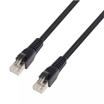 TTL 1812-HD-1 Cat.6a HDBaseT Patchkabel 1m Schwarz