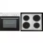 RESPEKTA EB 6000 SET IX N Einbau-Backofen-Set mit Cerankochfeld, 66L Multifunktionsbackofen, Edelstahl