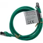IT-BUDGET Full Copper Premium Patchkabel - Flex AWG 26 - Cat.8.1 - 2000 MHz - Halogenfrei - PoE+ - 40 Gbit - Grün - 3 m