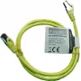 IT-BUDGET Full Copper Premium Patchkabel - Flex AWG 26 - Cat.8.1 - 2000 MHz - Halogenfrei - PoE+ - 40 Gbit - Gelb - 1,5 m