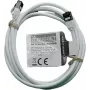 IT-BUDGET Full Copper Premium Patchkabel - Slim AWG 28 - Cat.8.1 - 2000 MHz - halogenfrei - PoE+ - 40 GBit - Weiß - 3 m (90ITBSLIM81PK3W)