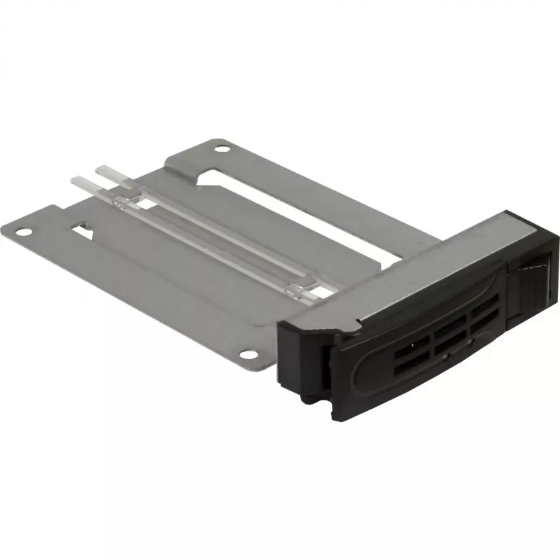 Inter-Tech IPC ST-5244 4-Bay 2,5 inch SATA/SAS Hot-Swap Mobile Rack für 5,25 inch Bay, Schwarz