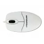 GETT GCQ EasyMouse Ergonomische Kabelmaus - Beidhändig - Optisch - 800 DPI - Schwarz
