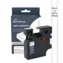MediaRange Kompatible Dymo D1 Etikettenband-Kassette 19mm x 7m Schwarz auf Weiß (MRDY45803)