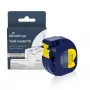 MediaRange Kompatible Dymo Etikettenband-Kassette 12mm x 4m Schwarz auf Gelb (MRDY91222)
