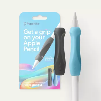 Paperlike Pencil Grips V2, Grau/Blau, 2er-Pack