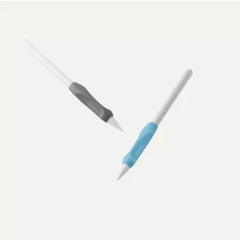 Paperlike Pencil Grips V2, Grau/Blau, 2er-Pack