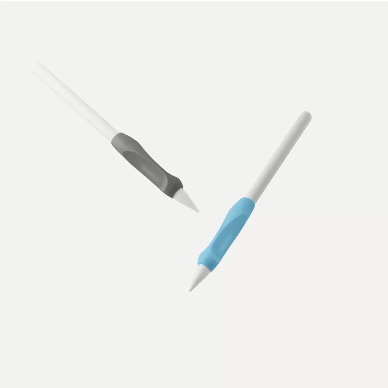 Paperlike Pencil Grips V2, Grau/Blau, 2er-Pack
