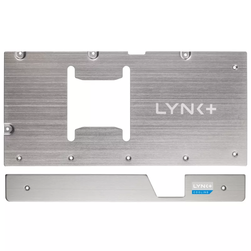 LYNK+ 5090 Plate Kit Zotac Silver - GPU Backplate für RTX 5090 Modding