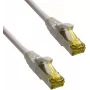 IT-BUDGET Full Copper Premium Patchkabel - Super Flex TPE - Cat.6A - mit Cat.7 Rohkabel - 600 MHz - halogenfrei - PoE+ - 10 GBit - Grau - 3 m (90ITBFLEX6A7PK3G)