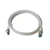 IT-BUDGET Full Copper Premium Patchkabel - Cat.6A - 500 MHz - halogenfrei - PoE+ - AWG 26/7 - Weiß - 20 m