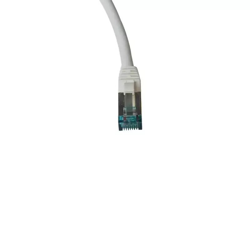 IT-BUDGET Full Copper Premium Patchkabel - Cat.6A - 500 MHz - halogenfrei - PoE+ - AWG 26/7 - Weiß - 20 m