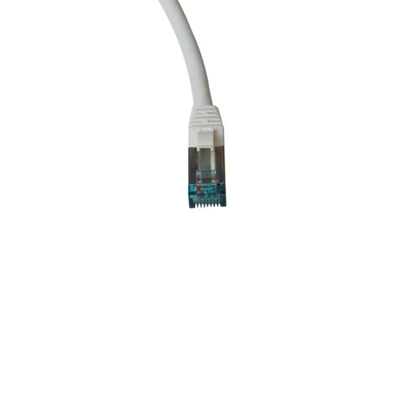 IT-BUDGET Full Copper Premium Patchkabel - Cat.6A - 500 MHz - halogenfrei - PoE+ - AWG 26/7 - Weiß - 20 m
