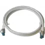 IT-BUDGET Full Copper Premium Patchkabel - Cat.6A - 500 MHz - halogenfrei - PoE+ - AWG 26/7 - Weiß - 25 m