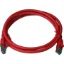IT-BUDGET Full Copper Premium Patchkabel - Cat.6A - 500 MHz - halogenfrei - PoE+ - AWG 26/7 - Rot - 30 m