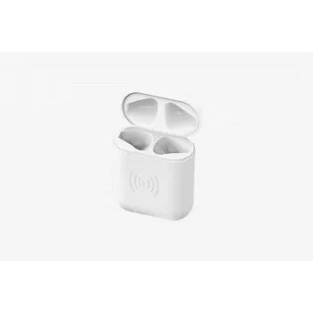 CYOO Ersatz-Wireless-Ladecase für Apple AirPods 1 & 2 - Weiß