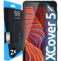 smart.engineered 2x3D Displayschutzfolie für Samsung Galaxy Xcover 5 Transparent (2er-Pack)