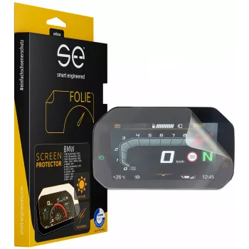 smart.engineered se Anti-Glare 3D Dashboard Cockpit Protective Film Pack of 2 für BMW