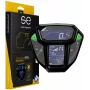 smart.engineered SE-DCP-2-0102-0045-1-M Displayschutzfolie für Honda CRF1000L Africa Twin (2015-2017) - Transparent - 2er-Pack