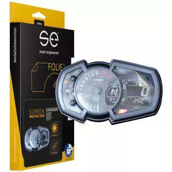 smart.engineered SE-DCP-2-0102-0064-1-M Displayschutzfolie für Kawasaki Motorräder - Transparent