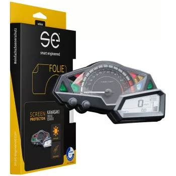 smart.engineered SE-DCP-2-0102-0065-1-M Display-Schutz für Kawasaki Z300 / Z250 / Ninja250 / Ninja300 (2013-2017) - Transparent