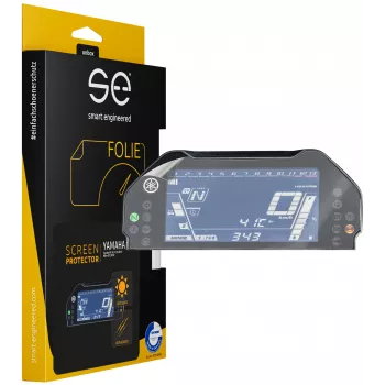 smart.engineered SE-DCP-2-0102-0078-1-M Displayschutzfolie für Motorrad-Instrumentencluster - Transparent - 2er-Pack