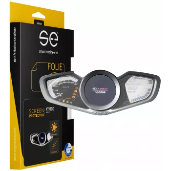 smart.engineered SE-DCP-2-0102-0118-1-M Displayschutzfolie für Motorrad-Cockpit - Transparent - 2er-Pack