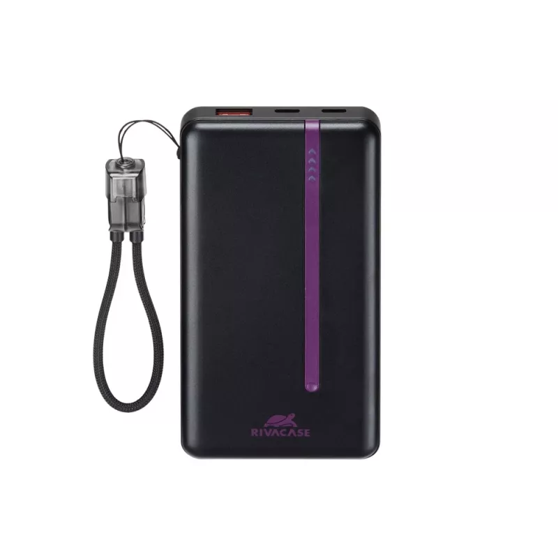 RIVACASE VA2311 Power Bank 10000 mAh 22,5W Schwarz