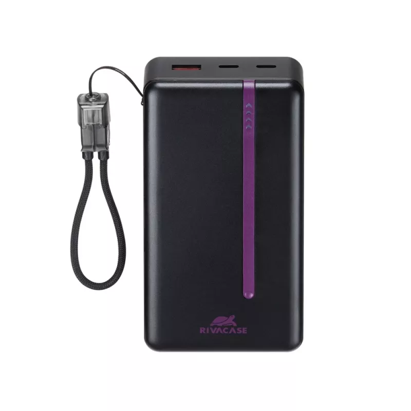 Rivacase VA2312 Power Bank 20000 mAh 22,5W Schwarz