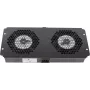 Rockstable 19 Rack-Kühlelement - Kühlventilator - Integrierter Ventilator - Stahl - Schwarz - 1 Stück - 1,56 kg (RS19-FT66)