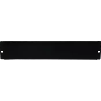 Rockstable 2U 19-Zoll Blindpanel - SPCC-Stahl - Schwarz - 1 Stück (RS19-TP02)