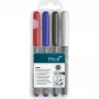 PICA-MARKER Pica Permanent-Pen 1,0mm Assorted mit Instant-White-Pen