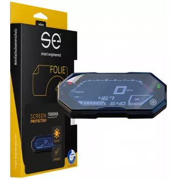 smart.engineered SE-DCP-2-0102-0178-1-M Displayschutzfolie für Yamaha MT-07 (2021-2022) – Transparent TPU