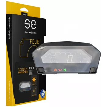 smart.engineered SE-DCP-2-0102-0142-1-M Displayschutzfolie für Honda NC750/NC700 (2016-2017) - Transparent - 2er-Pack