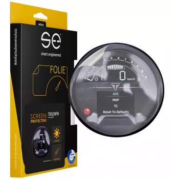 smart.engineered SE-DCP-2-0102-0171-1-M Display-Schutzfolie für Triumph Trident 660 (2021+) - Transparent
