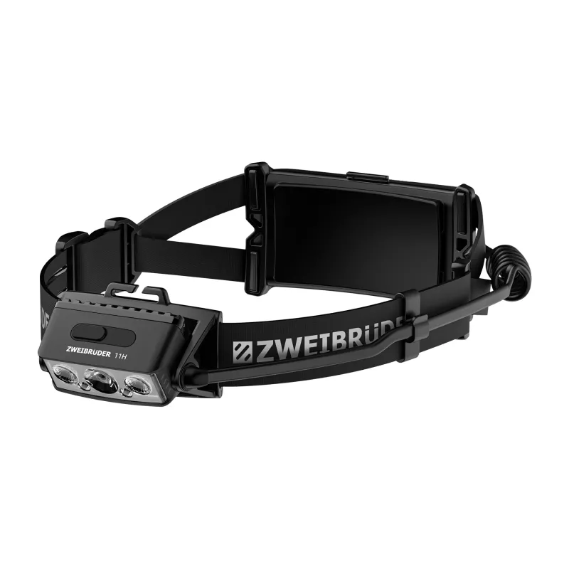 Zweibrüder ZB11H LED wiederaufladbare Stirnlampe 2500 Lumen USB-C
