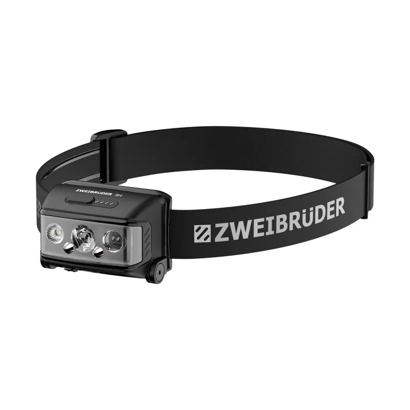 Zweibrüder ZB5H LED wiederaufladbare Stirnlampe 1000 Lumen USB-C