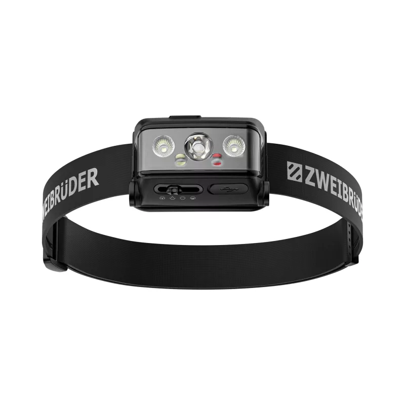 Zweibrüder ZB3H LED Rechargeable Headlamp 600 Lumens USB-C