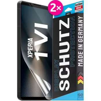 smart.engineered se 3D Schutzfolie für Sony Xperia 1 VI, klar, 2 Stück (SE0-F0101-0513-24-M)