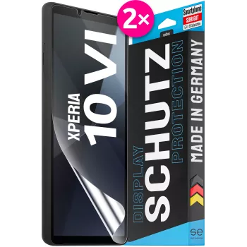 smart.engineered se 3D Schutzfolie für Sony Xperia 10 VI, klar, 2 Stück (SE0-F0101-0514-24-M)