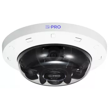 I-PRO Netzwerk-Multisensor-Kamera S-Serie 4x4MP 30fps 2,9-7mm AI IK10 IP66/67 Außenbereich