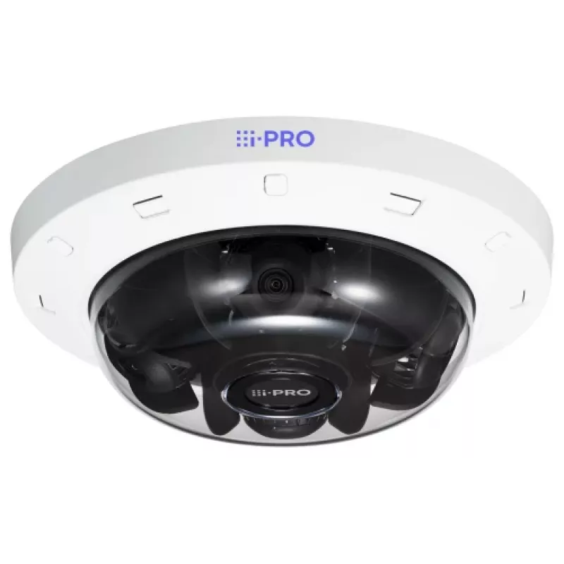 I-PRO Netzwerk-Multisensor-Kamera S-Serie 4x4MP 30fps 2,9-7mm AI IK10 IP66/67 Außenbereich