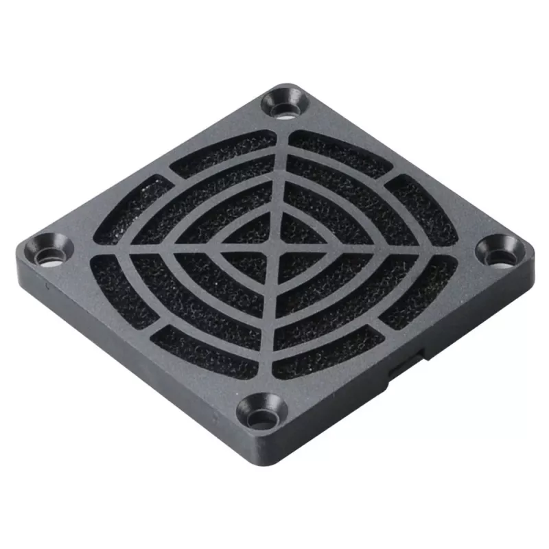 Akasa GRM60-30 60mm Lüfterfilter-Kit - Schwarzes Nylon-Mesh, waschbar, mit Lüfterschutzgitter
