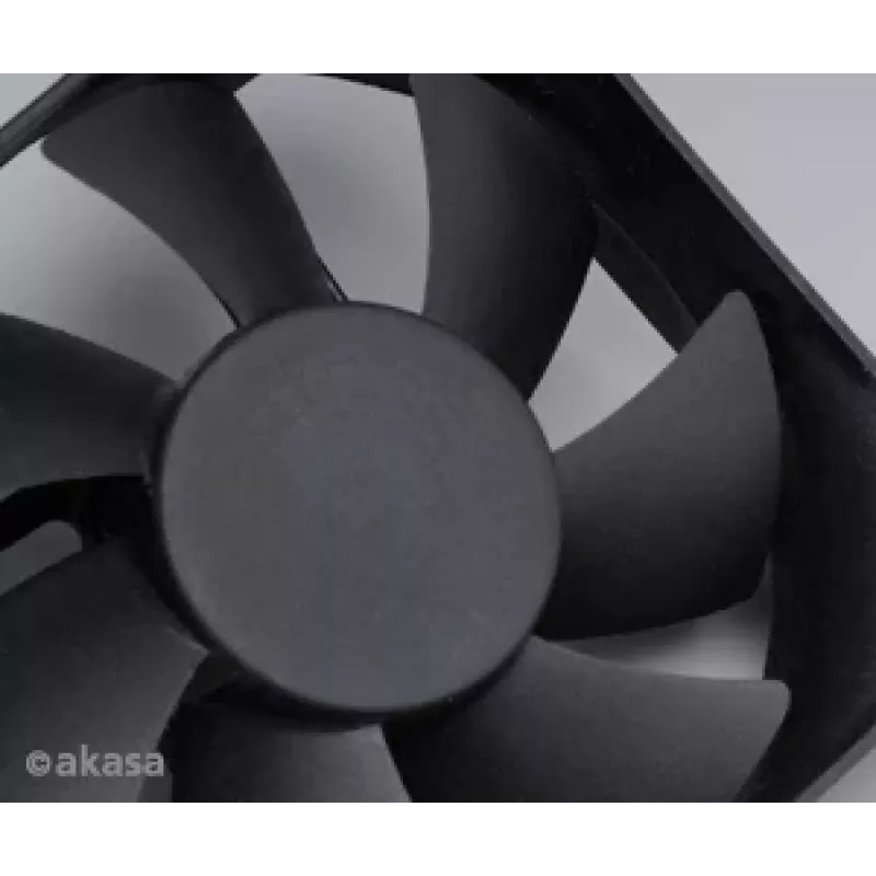 Akasa AK-181BK-S 80mm Black Case Fan - 20,21 dB