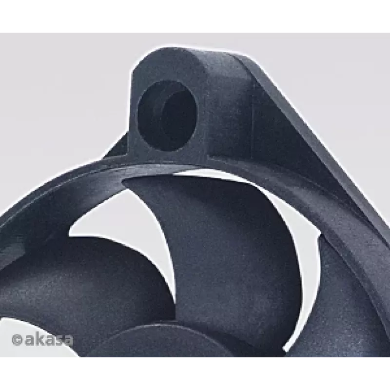 Akasa 5cm Black Case Fan - 26,09 dB - 50mm