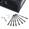 Akasa AK-MX002 Antivibrations-Lüfterhalterungen – Schwarz – Gummi – Silikon – 4er-Pack