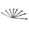 Akasa AK-MX002 Antivibrations-Lüfterhalterungen – Schwarz – Gummi – Silikon – 4er-Pack