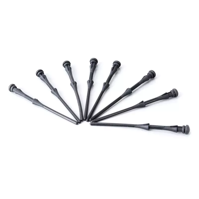 Akasa AK-MX002 Antivibrations-Lüfterhalterungen – Schwarz – Gummi – Silikon – 4er-Pack