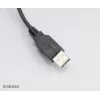 Akasa AK-CBUB05-10BK USB 2.0 Kabel - USB-A auf Micro-USB-B - 1m - Schwarz