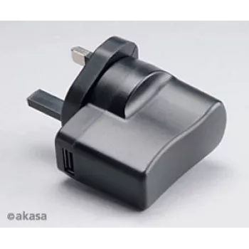 Akasa USB Travel Charger - Netzteil (USB) - Weiß